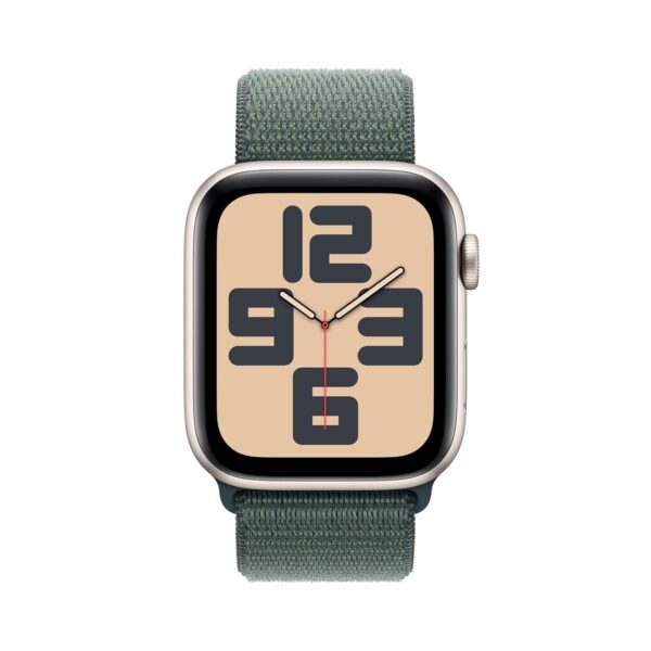 Apple Watch SE (2nd Gen, 2023) [GPS + Cellular 44mm] Smartwatch with Starlight Aluminum Case - Image 2